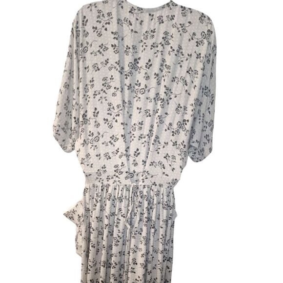 Janice McCarty 40's style vitage retro floral print dress size S - Picture 7 of 10